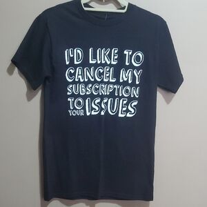 Black Graphic T-Shirt Size Small